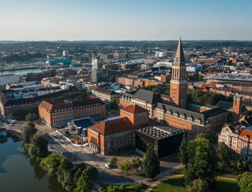Cityscape of Kiel